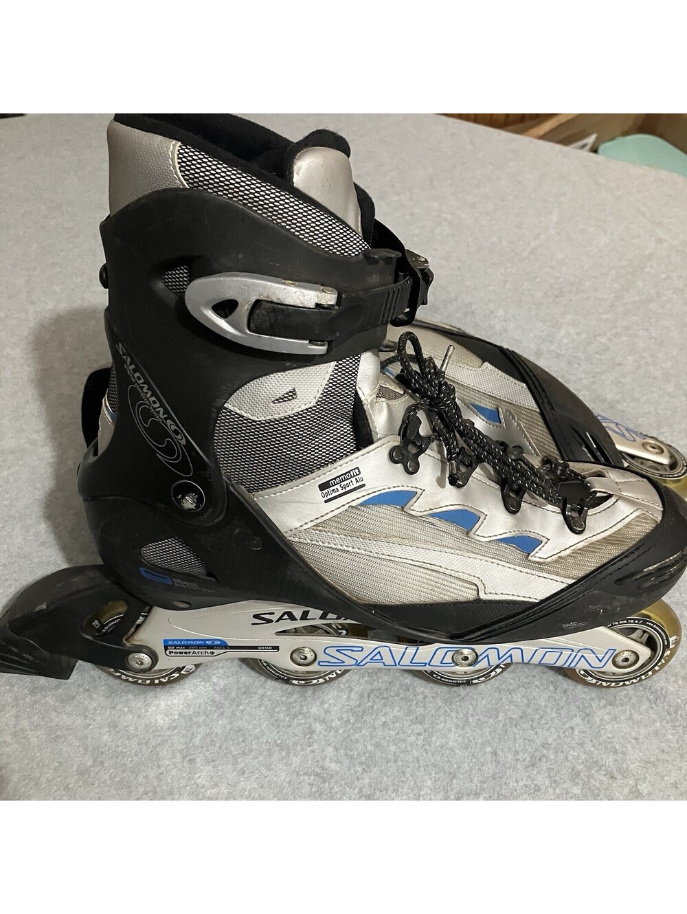 Salomon DR110 Men's Size 12.5 Inline Skates PowerArch ABEC 5 285mm Rollerblades
